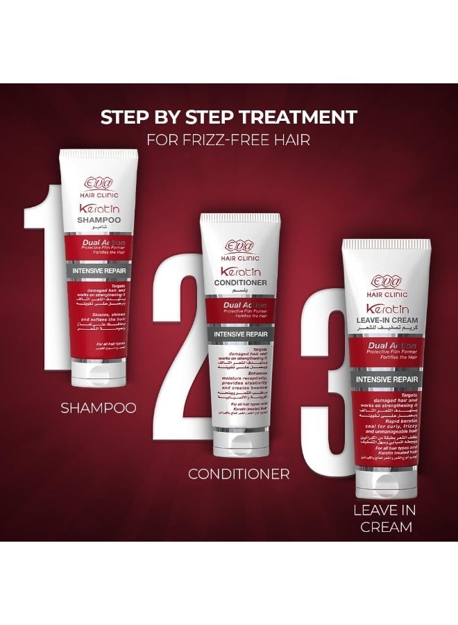 إيفا كريم تصفيف الشعر اي كيرياتين - 200 مل - Image 2